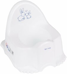 Tega Baby горшок Eco Little Bunnies (KR-007) белый