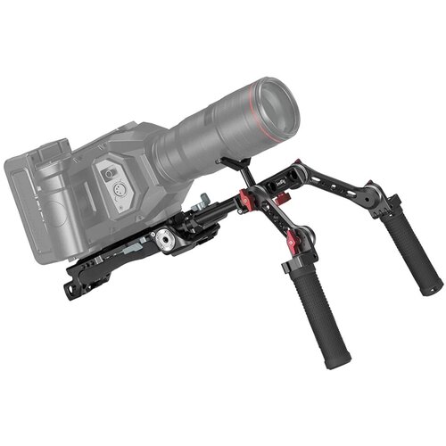 Плечевой упор с двуручным хватом SmallRig KGW102 KGW102C camvate pro shoulder mount rig with manfrotto qr baseplate