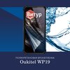 Полиуретановая бронепленка для Oukitel WP19 / Защитная плёнка на весь экран, с вырезом под камеру / Глянцевая - изображение