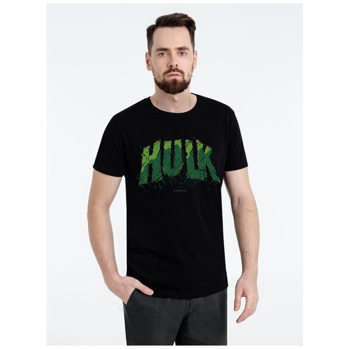 фото Футболка hulk, черная, размер s marvel by 111