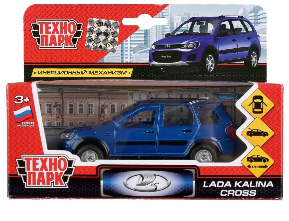 Легковой автомобиль ТЕХНОПАРК Lada Kalina Cross (SB-16-46-N-WB) 1:32 12 см