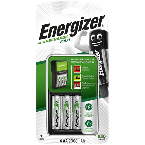 фото Зарядное устройство energizer maxi charger eu + 4aa 2000 mah