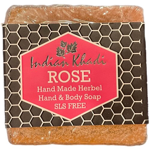 Мыло ручной работы натуральное твердое туалетное с розой