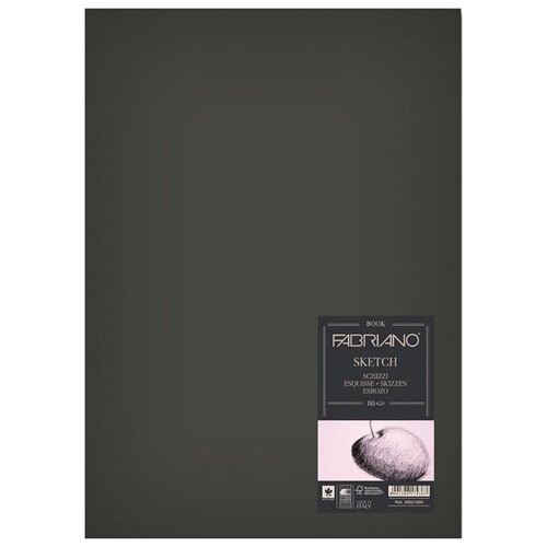 Скетчбук для зарисовок Fabriano Sketchbook портрет 21 х 14.8 см (A5), 110 г/м², 80 л. белый A5 21 см 14.8 см 110 г/м² скетчбук для зарисовок fabriano drawingbook 21 х 14 8 см a5 160 г м² 60 л