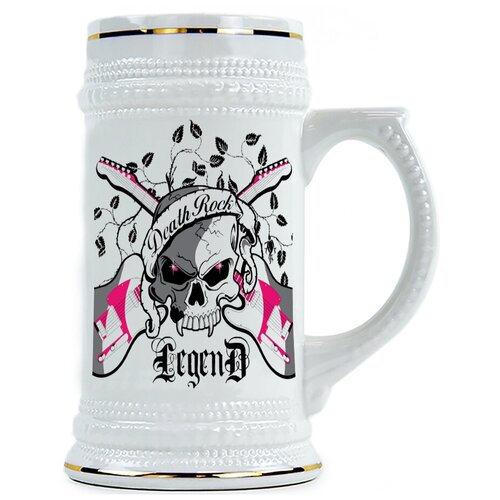 фото Пивная кружка death rock legend , легенда рока drabs