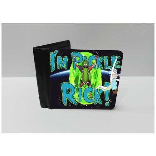 кошелек bugrikshop женский 9 5 11 5 принт рик и морти rick and morty 0012 Кошелек , мультиколор