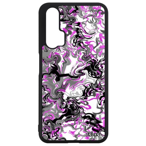 фото Чехол на смартфон honor 20, "мраморный фон" фантазия эффект utaupia
