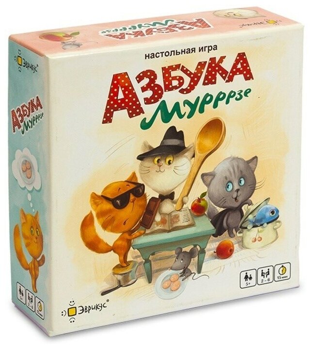 Игра настольная "Эврикус" "Азбука Мурррзе" BG-17079