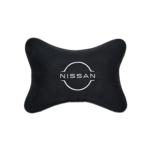 фото Подушка на подголовник алькантара black nissan (new) vital technologies
