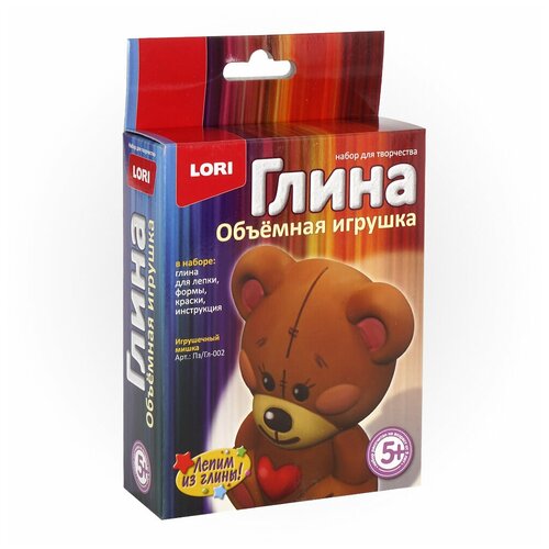 Игрушка объемная из глины 