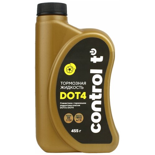 Тормозная жидкость Control T DOT-4 455 гр