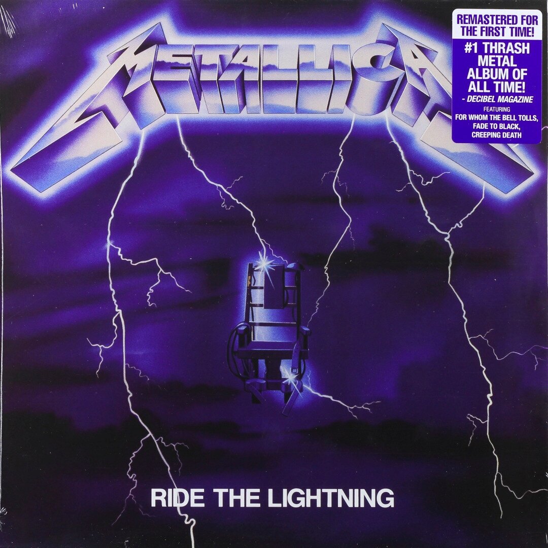 Виниловая пластинка METALLICA - RIDE THE LIGHTNING