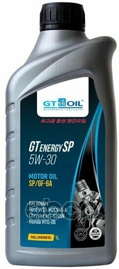 GT OIL Масло Моторное Gt Energy Sp/Gf-6A 5W30 1 L