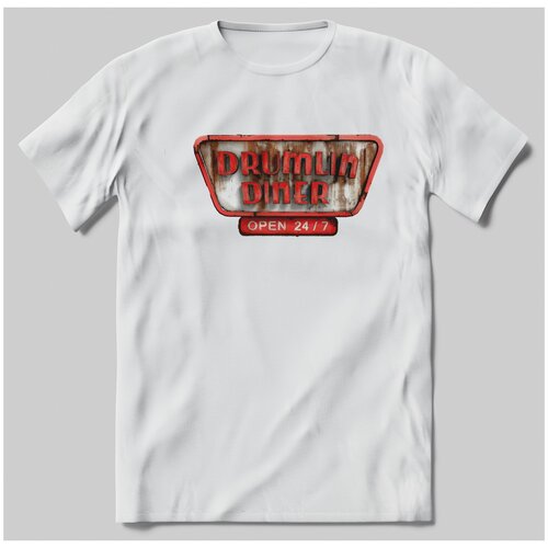 фото Футболка с принтом drumlin dinner brut-shop