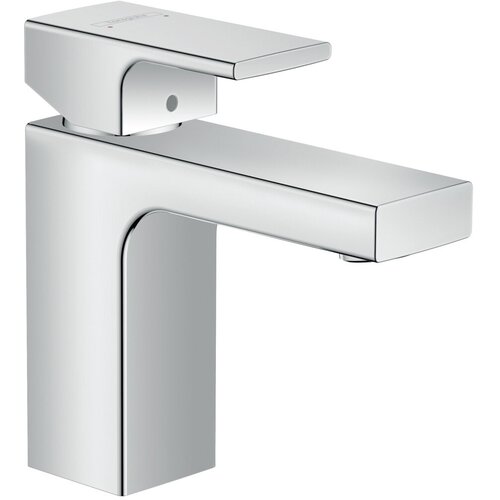 Смеситель для раковины, с изолированным водопроводом Hansgrohe Vernis Shape 71568000 смеситель для раковины hansgrohe 71568000 vernis shape 100 смеситель для раковины металлический сливной гарнитур хром