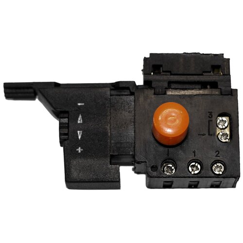 Выключатель (кнопка) 3,5А для дрели Фиолент 600 Вт МСУ-2 (с регулировкой оборотов) выключатель для дрели фиолент мсу 2a0114 3 5а без регулятора оборотов
