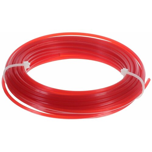 Леска для триммера d25 мм длина 10 м сечение звёздочка нейлоновая износоустойчивая поможет вам скосить сорняки и траву подровнять бордюры вырастить красивый газон на вашей даче или приусадебном участке 1062₽