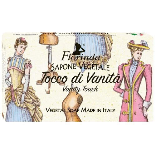 Florinda Мыло кусковое Сладкая жизнь Tocco di vanita парфюм, 200 мл, 200 г florinda мыло сладкая жизнь элегантность 200 г