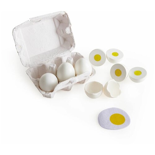 яйца 1 шт идеальный цвет таймер с изменяющимся вкусные мягкие вкрутую вареные для яиц Набор продуктов Hape Egg Carton E3156 белый/желтый