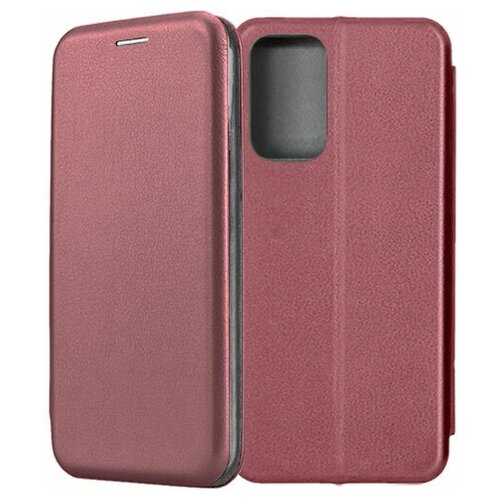 Чехол-книжка Fashion Case для Samsung Galaxy A23 A235 темно-красный чехол книжка fashion case для samsung galaxy s23 на магнитах с визитницей темно синий