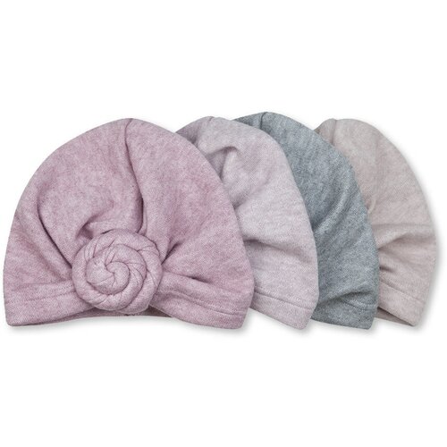 фото Шапка для девочки - микс - без рисунка , размер 52-54 россия