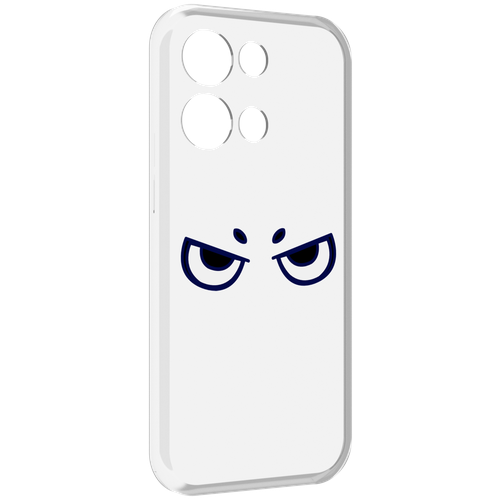 Чехол MyPads злые-глазки для OPPO Reno8 Pro задняя-панель-накладка-бампер чехол mypads злые глазки для iphone 14 pro задняя панель накладка бампер