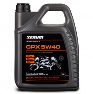 XENUM GPX 5W40/Синт. моторное масло с графитом/ACEA A3/B4-04 C3-12, API SN/CF/5л