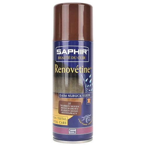 Коричневый спрей для замши Saphir Renovetine