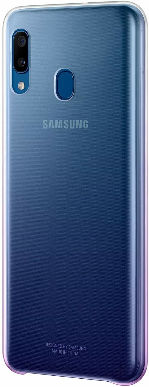 Чехол-крышка Samsung для Galaxy A20, поликарбонат, розовый - фото №6