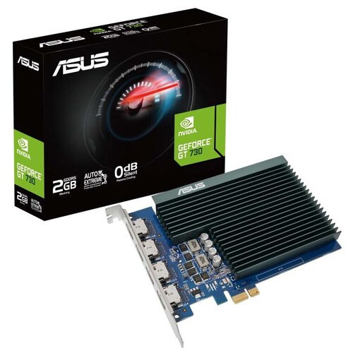 Видеокарта Asus GeForce GT 730 Silent 2G, GT730-4H-SL-2GD5