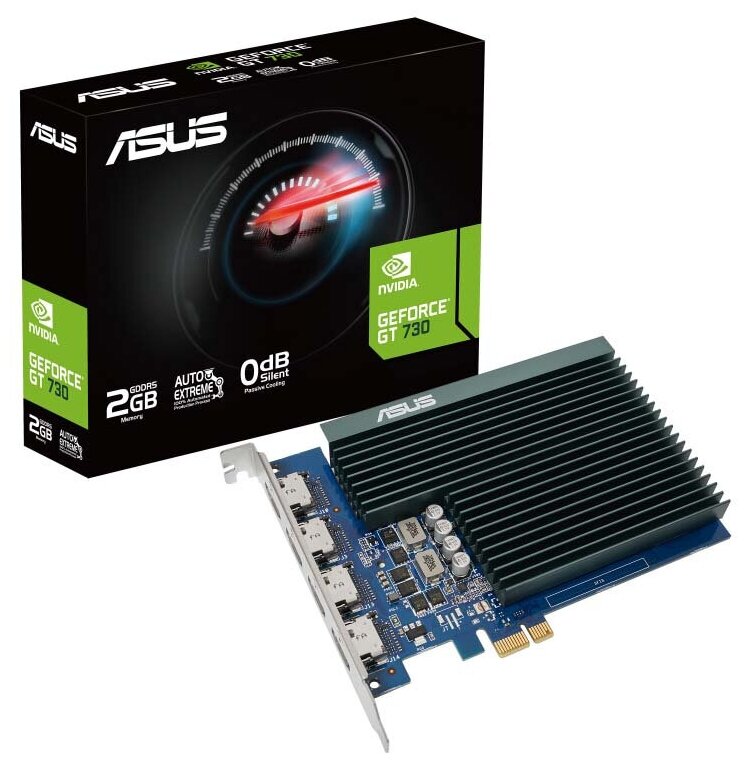 Видеокарта ASUS GeForce GT 730 Silent 2G GT730-4H-SL-2GD5