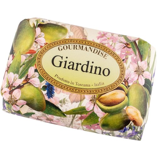 gourmandise savon parfume mandarino Натуральное мыло с ароматом миндаля Gourmandise Savon Parfume Giardino