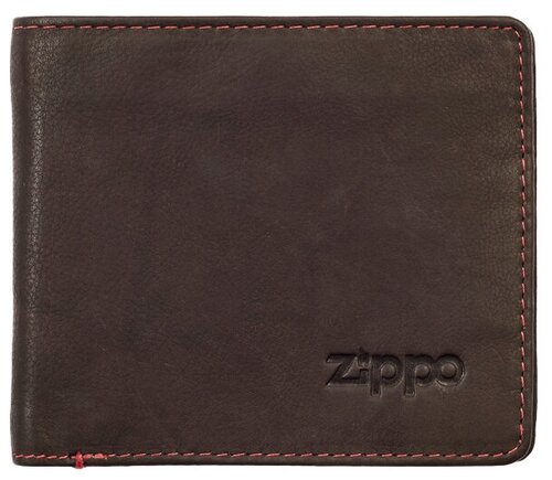 Портмоне Zippo 2005116, фактура гладкая, коричневый