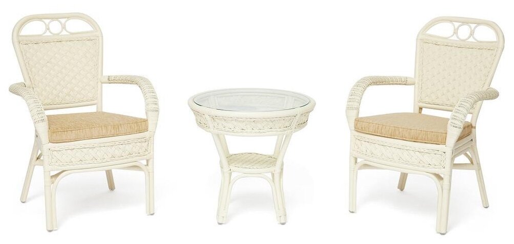   TetChair ANDREA (    + 2  + ),, 646792 / D6055, TCH White ()