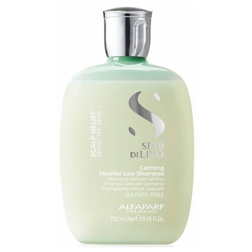 Alfaparf Milano SDL Scalp: Шампунь мицеллярный успокаивающий (Calming Micellar Low Shampoo), 250мл шампунь мицеллярный успокаивающий sdl scalp calming micellar low shampoo 250 мл