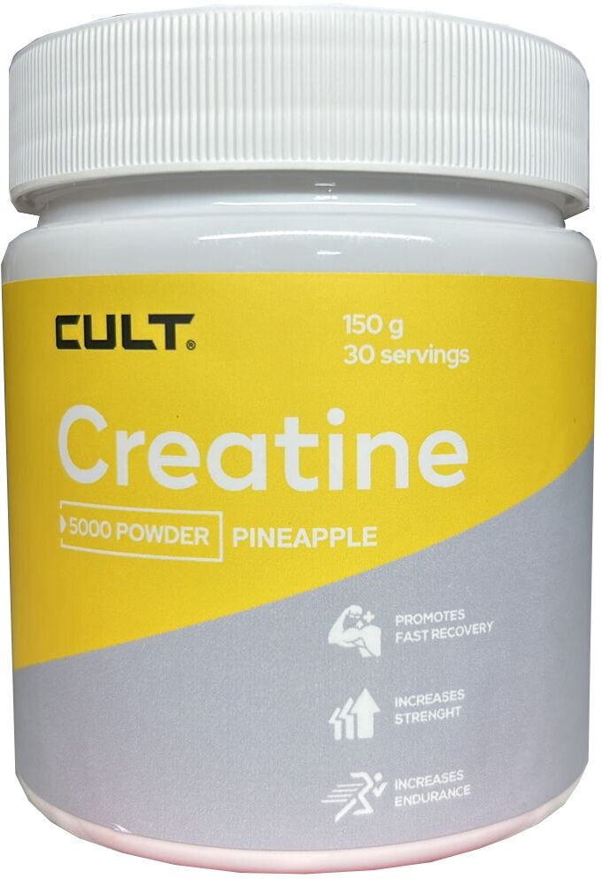 Креатин моногидрат Cult Creatine Monohydrate - 150 грамм, ананас