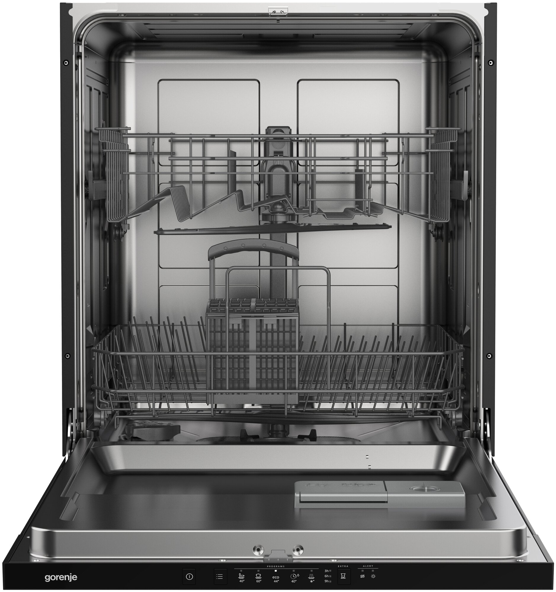 Встраиваемая посудомоечная машина Gorenje GV62040, полноразмерная, ширина 59.6см, полновстраиваемая, загрузка 13 комплектов - фотография № 5