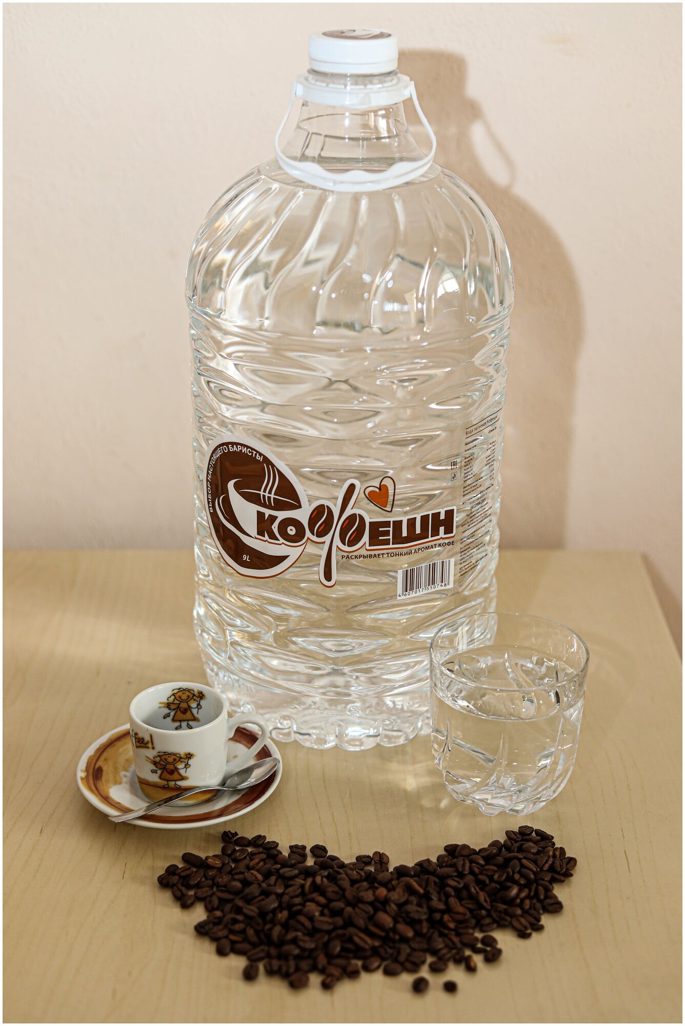Вода для кофемашин SiEnergy "кофейшн" (9л.*2шт.) - фотография № 8