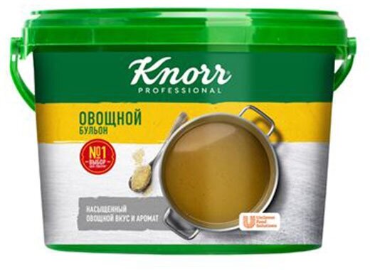Овощной бульон KNORR Сухая смесь , 2кг