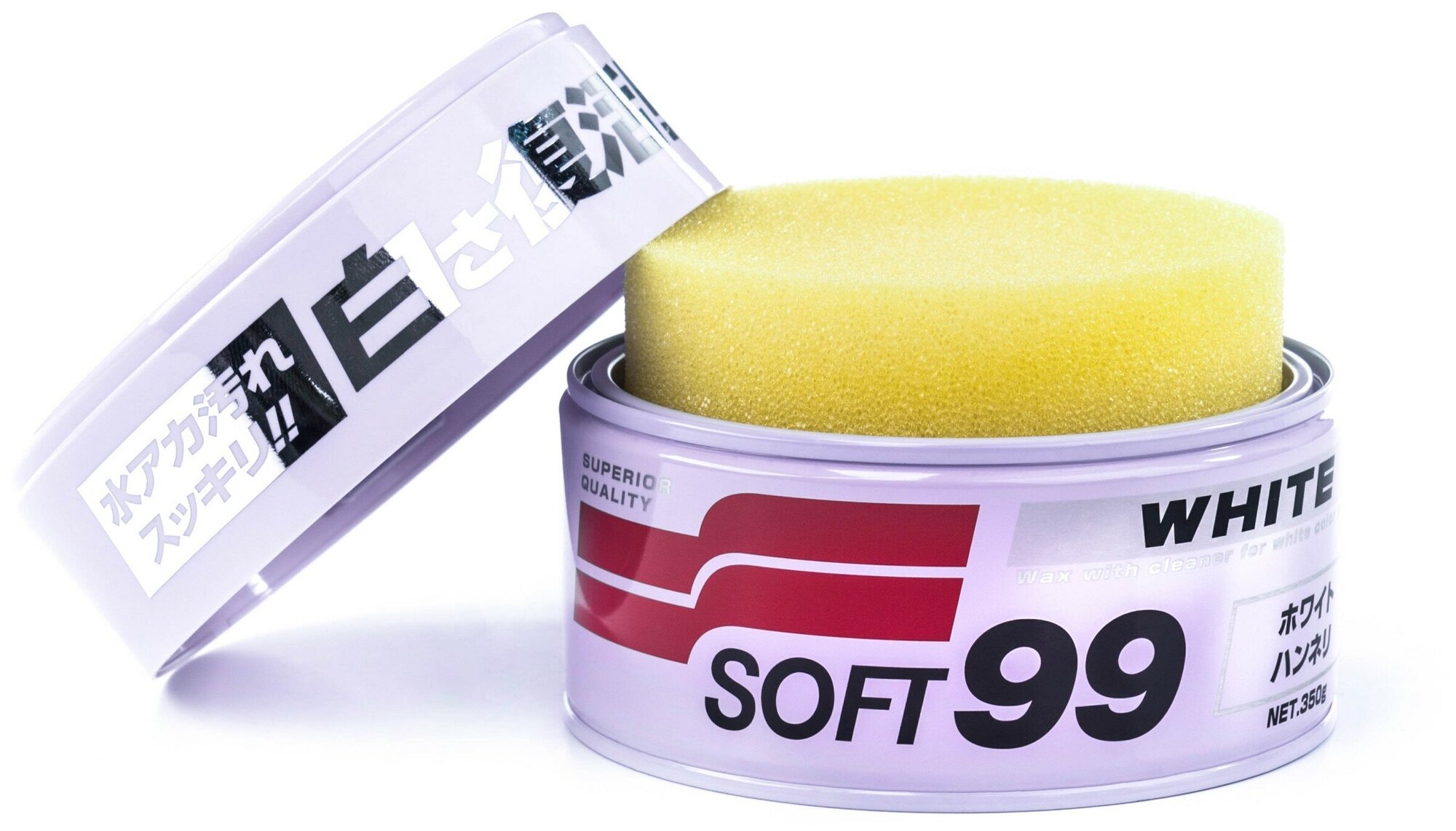 Воск для автомобиля Soft99 твердый Soft Wax для светлых оттенков кузова