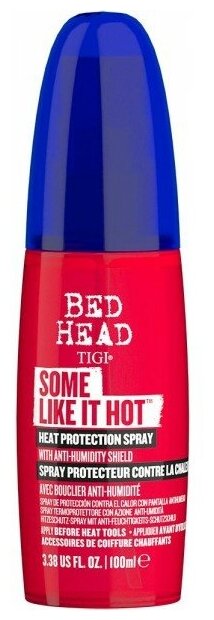 TIGI Bed Head Some Like It Hot Heat Protection Spray - Термозащитный спрей 100 мл