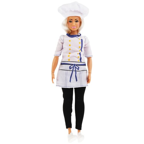 фото Кукла модельная софия повар plus size 29 см с аксессуарами карапуз