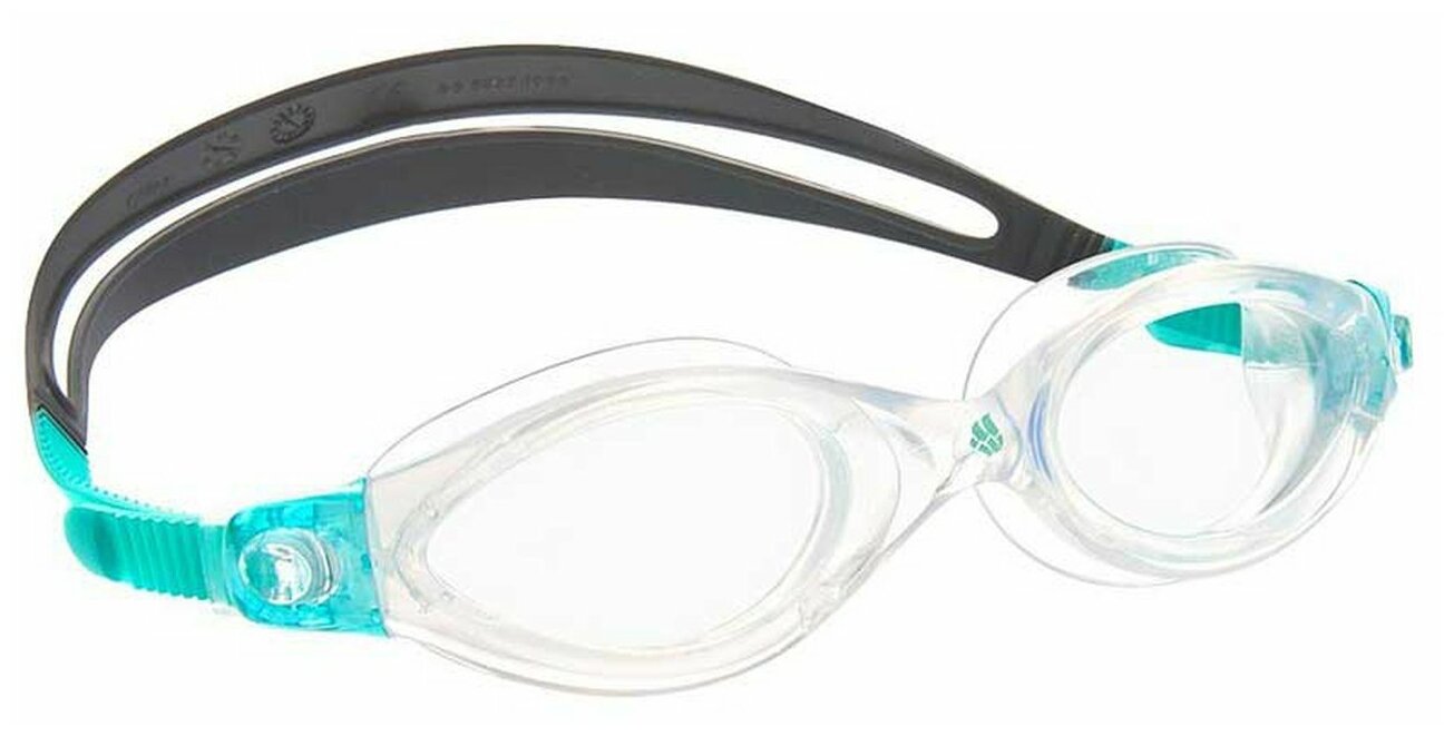 Очки для плавания Mad Wave Clear Vision CP Lens - Бирюзовый