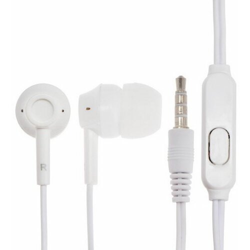 Наушники BAH-217 Mobile вакуумные микрофон 35 мм 12 м белые 28100₽