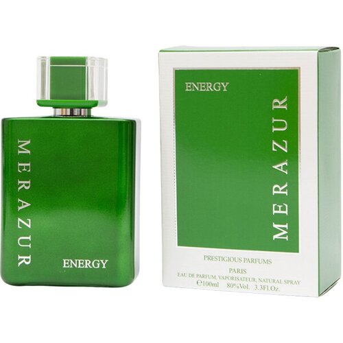 Мужская парфюмерная вода Prestigious Parfums Merazur Energy 100 мл парфюмерная вода prestigious merazur pink 100 мл