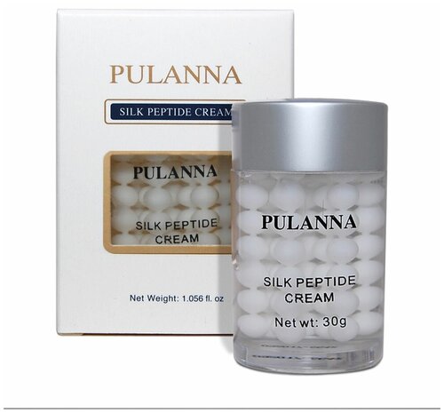 PULANNA Крем для лица с Пептидами Шелка - Silk Peptide Cream 30г