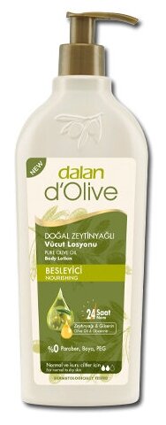 Dalan D'Olive - Лосьон для тела питательный Оливковый, 400 мл.