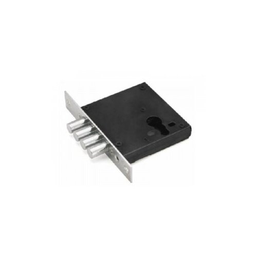 Замок врезной Замкофф 335 (малый 4 ригеля) цилиндр