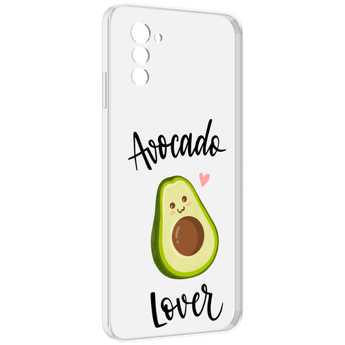 Чехол MyPads Авокадо-любовь для UleFone Note 12 / Note 12P задняя-панель-накладка-бампер