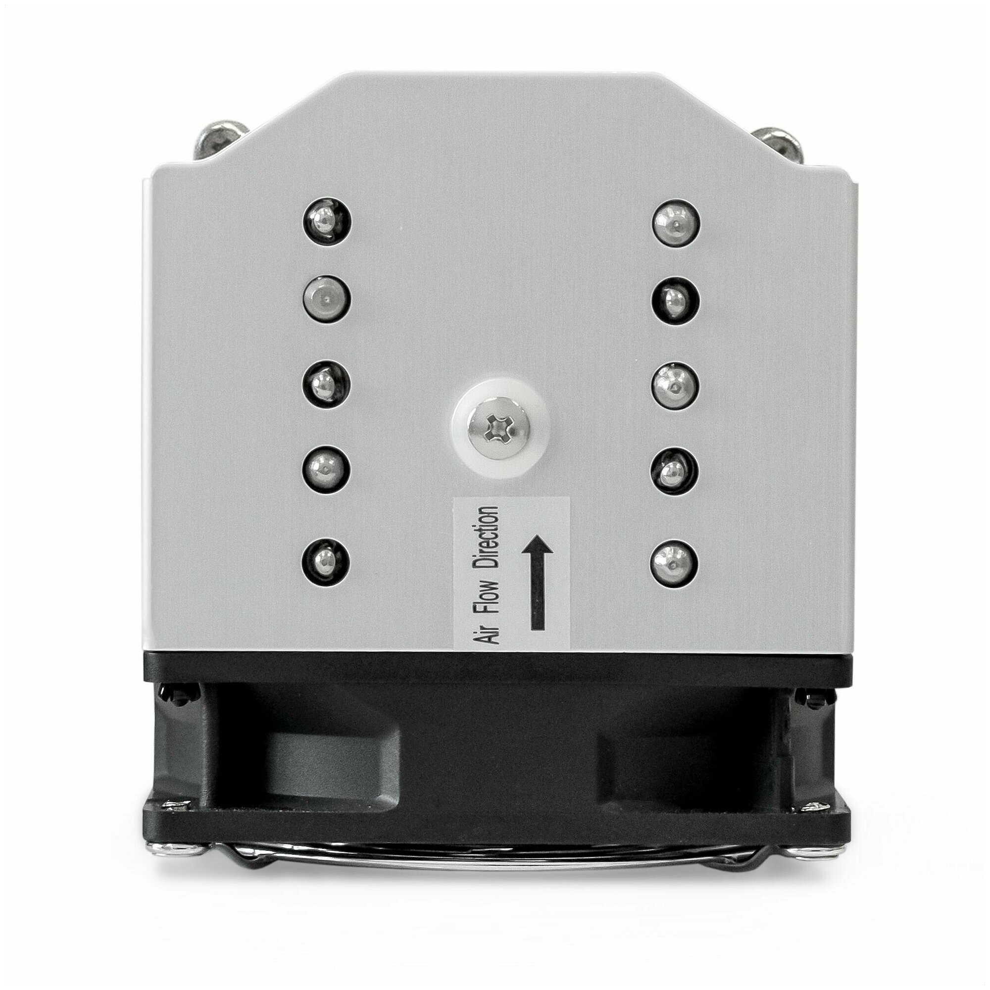 Кулер Exegate EX293434RUS LGA 1150/1151/1155/1156/1200 (Al+Cu, 75mm fan, 1900-3800RPM, 44 dBa, 4-pin PWM, TDP 165W) Retai - фото №5